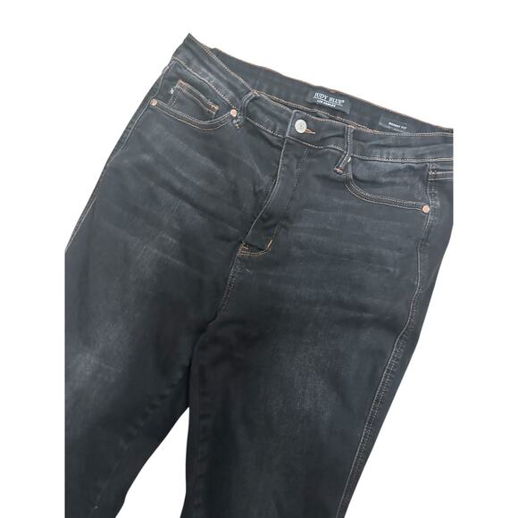 KanCan Womens Dark Wash Mid Rise Stretch Skinny Jeans 15/32 - Picture 4 of 5